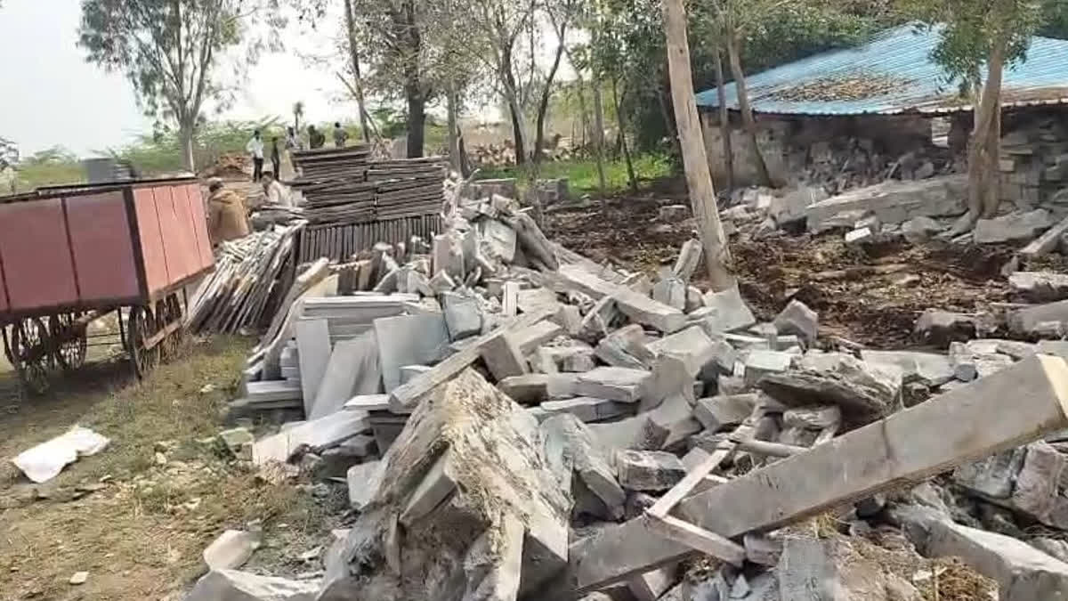 Forest department removed encroachment