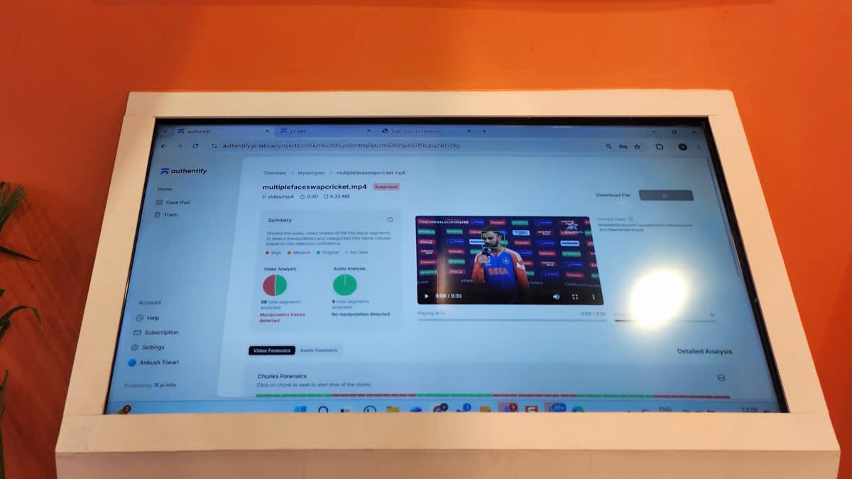 AI Impact Summit: Indian Startup Pi-Labs Draws Visitors' Attention For Its Fight Against Deepfake