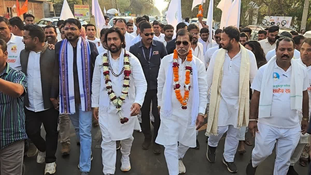 Padyatra getting huge public support