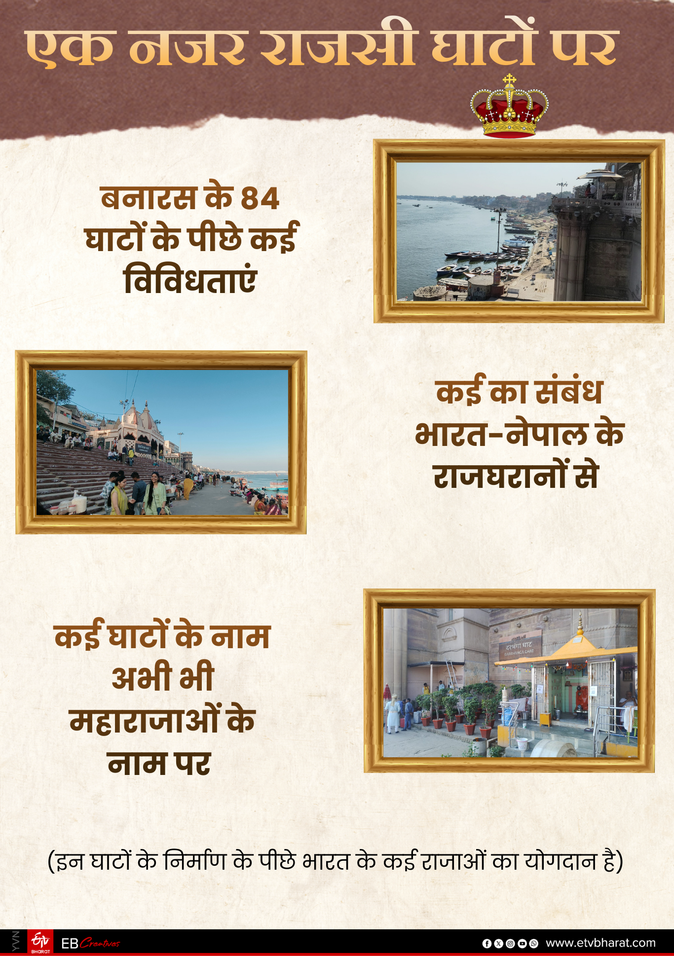 varanasi 53 ghats which were built india kings know history and importance