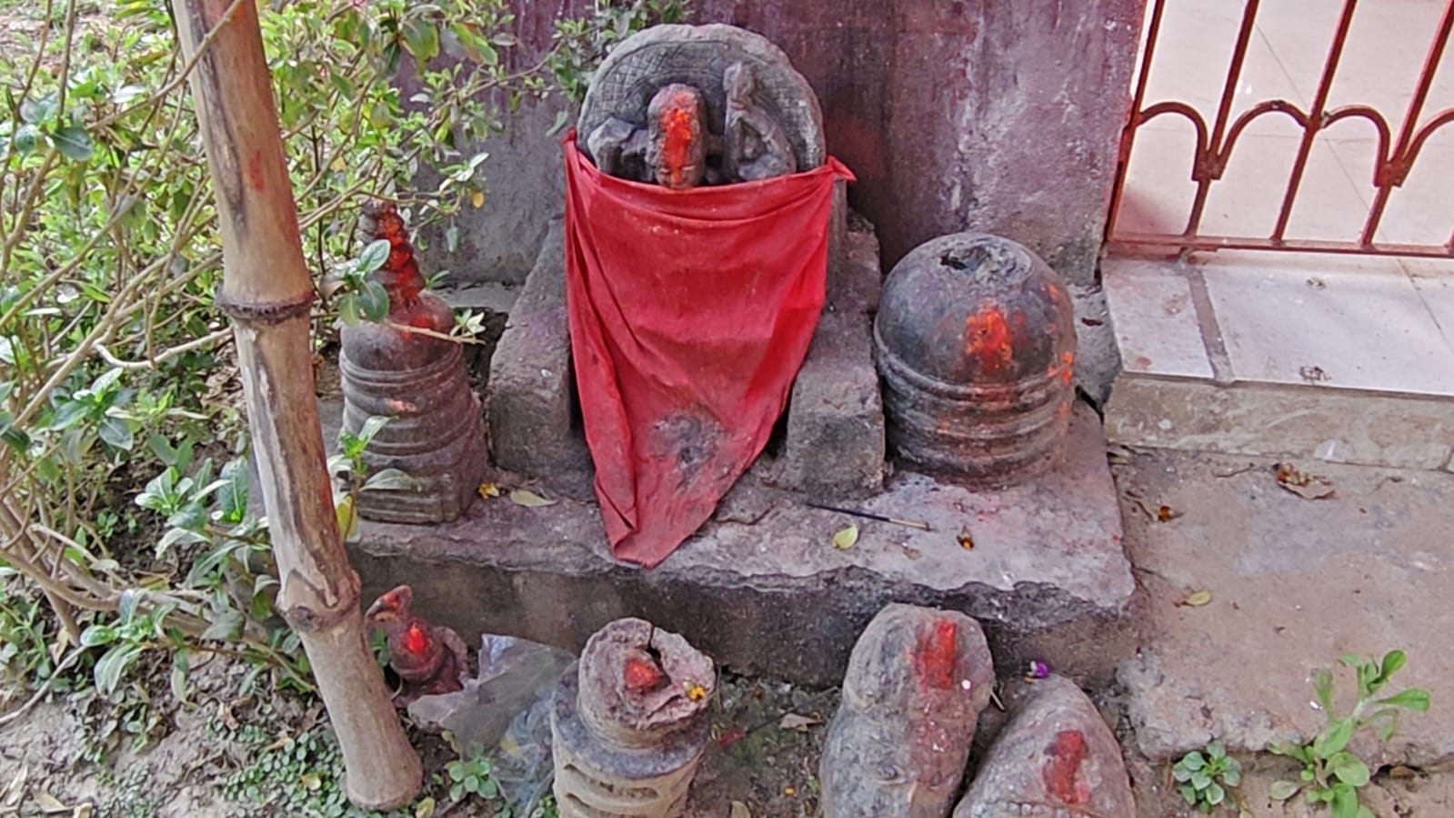Lord Buddha is being worshiped in the form of a Goddess