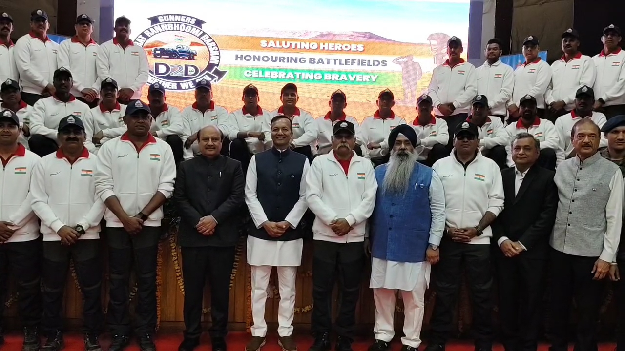 Naveen Jindal honor Kargil warriors