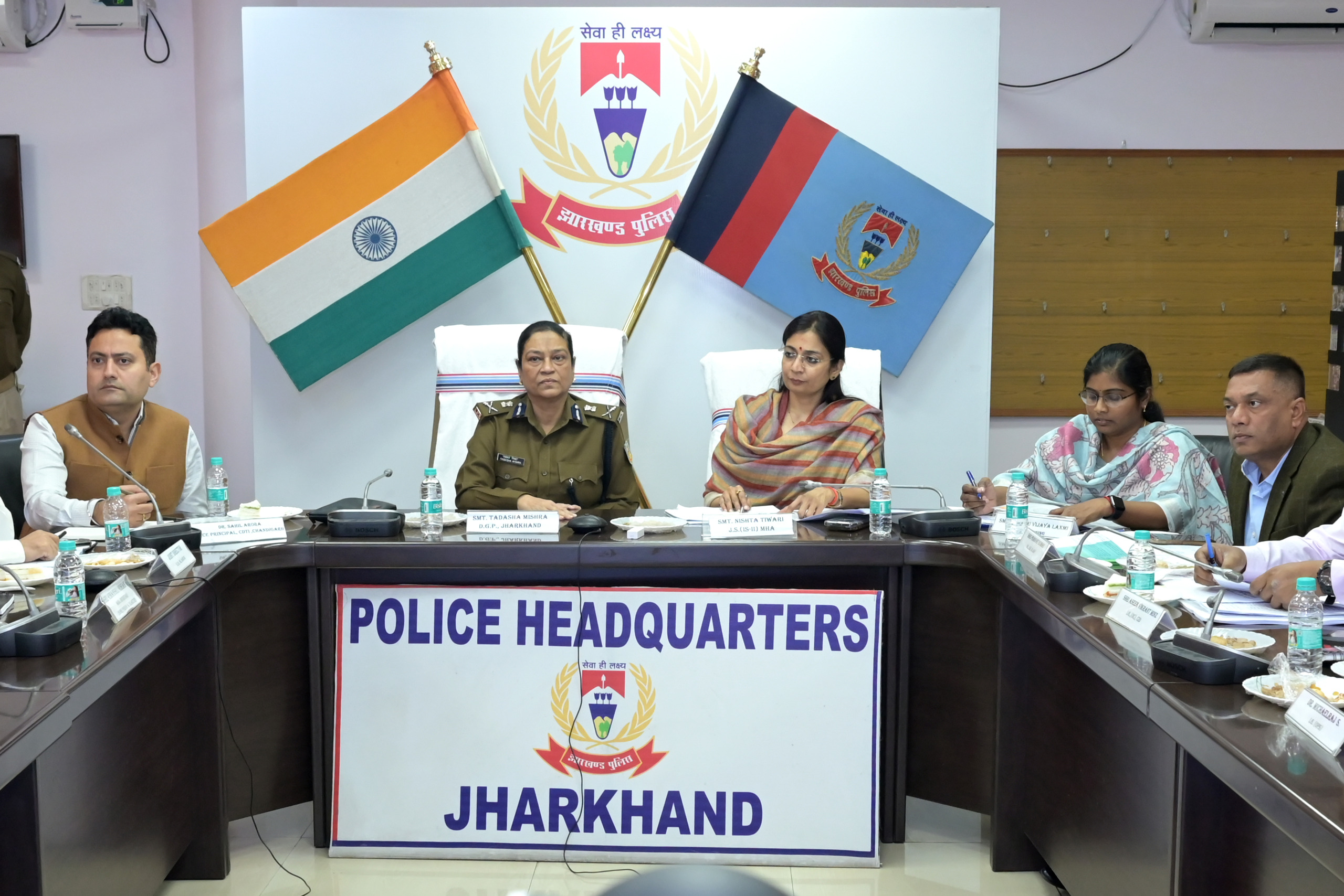 Union Home Ministry Joint Secretary Nishtha Tiwari visit to Jharkhand