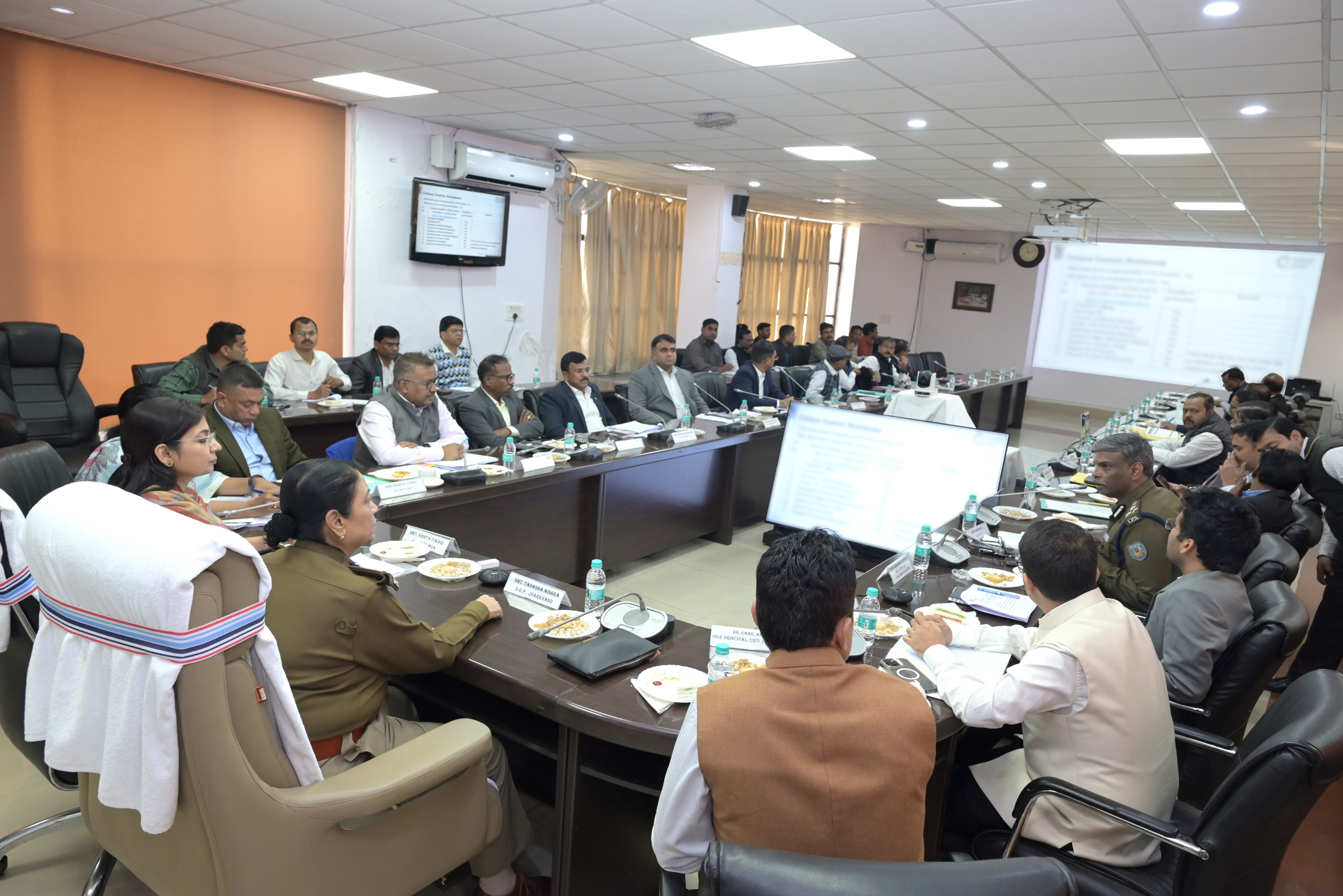 Union Home Ministry Joint Secretary Nishtha Tiwari visit to Jharkhand