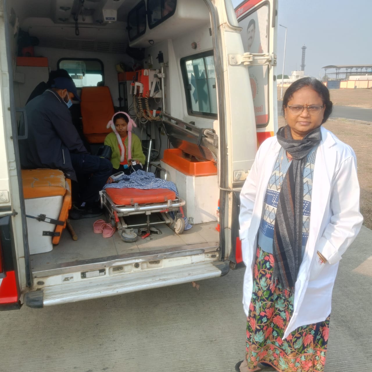 Mandla girl airlifted Chandigarh