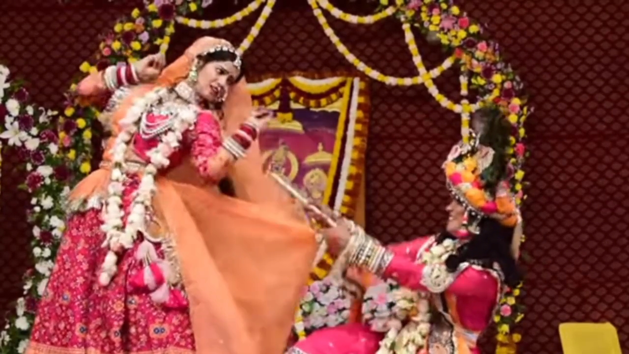 गोविंद देव जी मंदिर में फागोत्सव