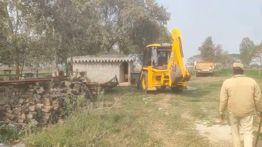 Demolishing permanent structures