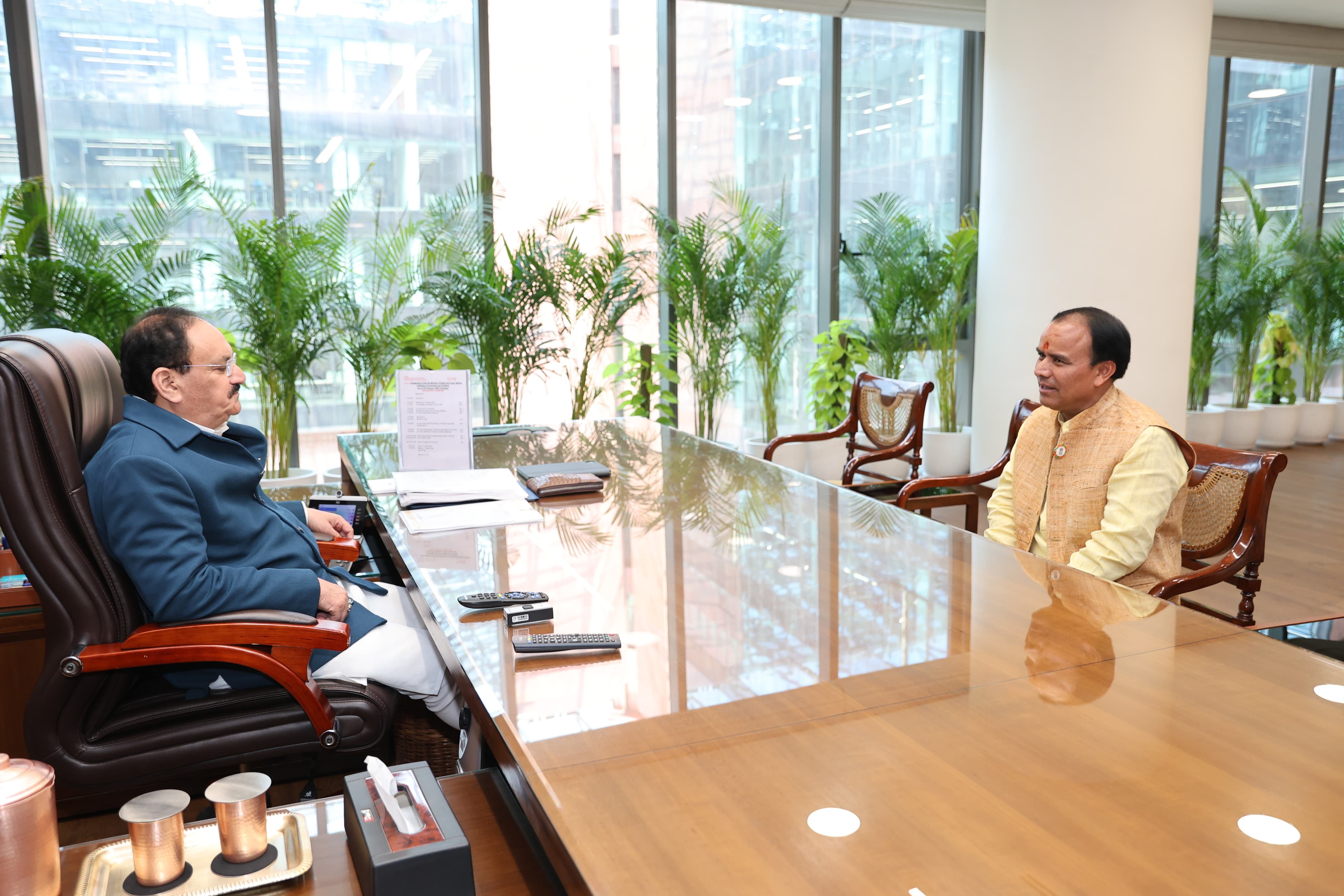 Union Health Minister JP Nadda