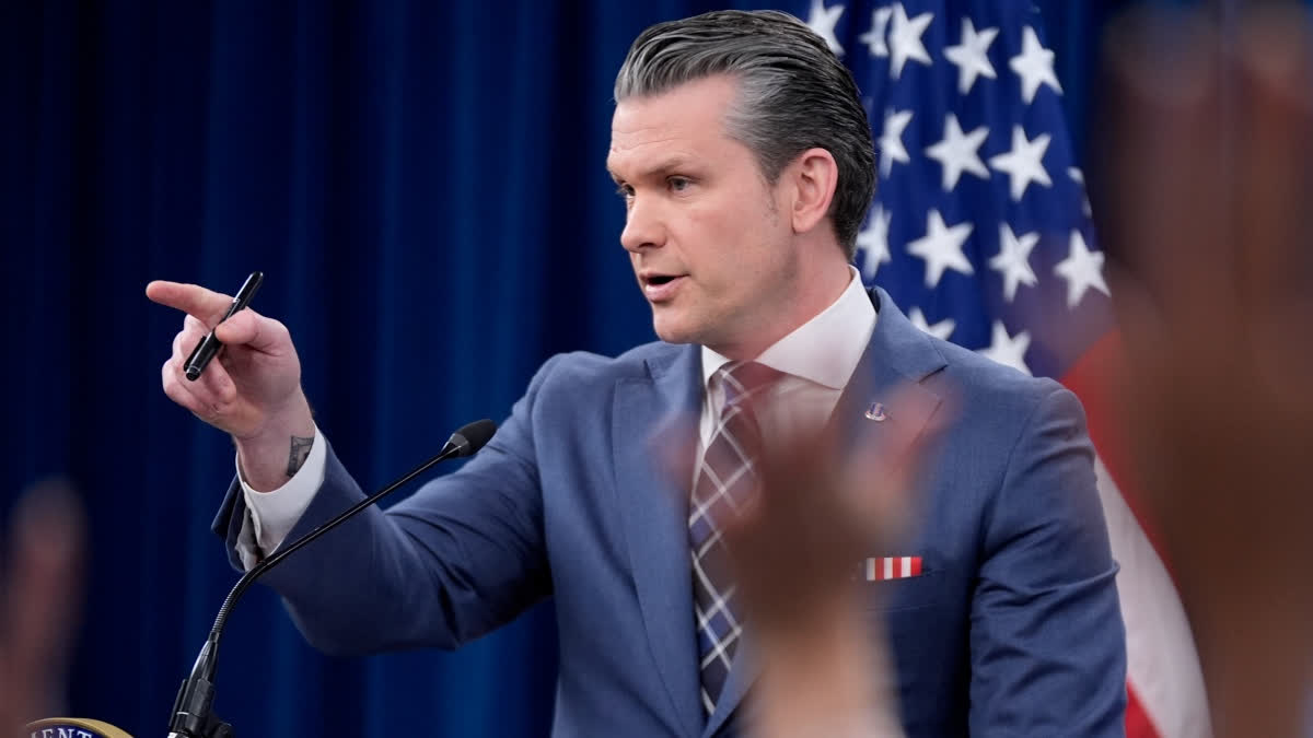 'It Takes Money To Kill Bad Guys,' Says Hegseth As Pentagon Seeks Additional $200 Billion For Iran War Defense Secretary Pete Hegseth speaks to members of the media during a press briefing at the Pentagon in Washington, Thursday, March 19, 2026.