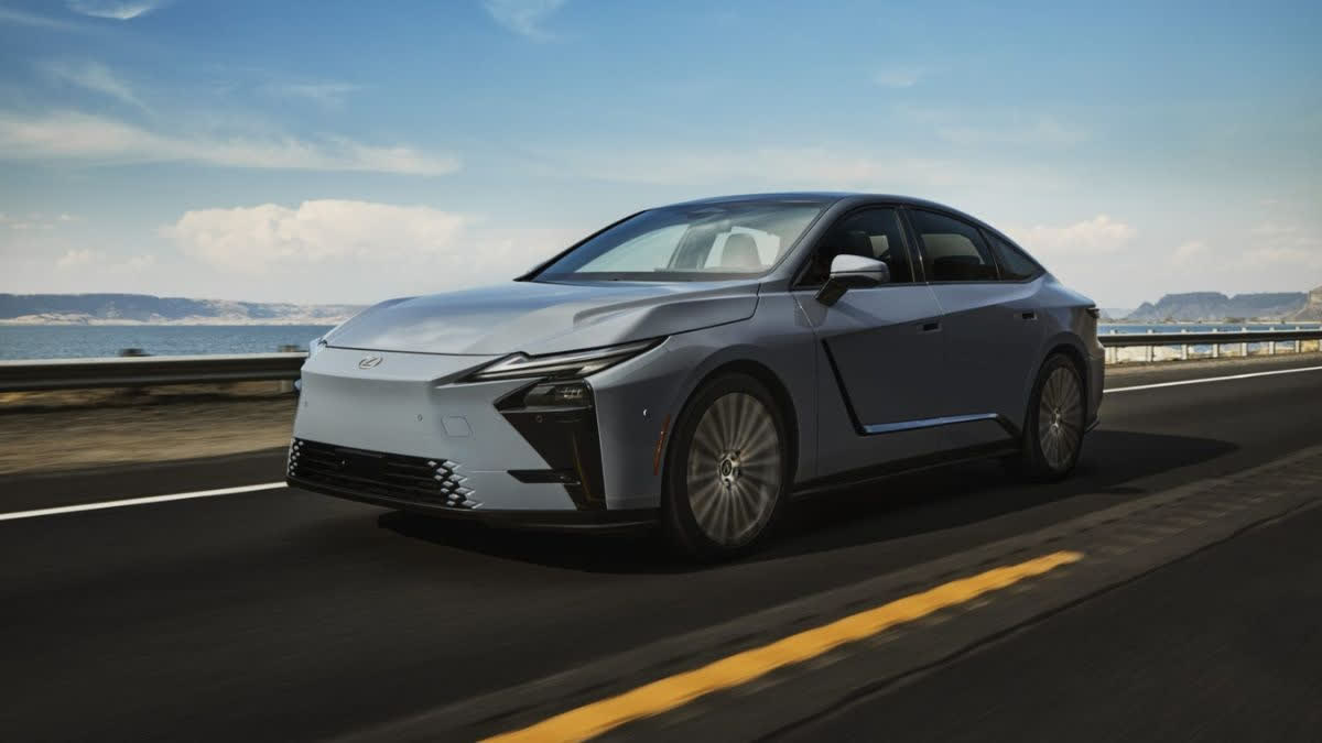 Lexus Launches ES500e, Its First Battery Electric Vehicle, At Rs 89.99 Lakh In India Lexus Launches ES500e, Its First Battery Electric Vehicle, At Rs 89.99 Lakh In India