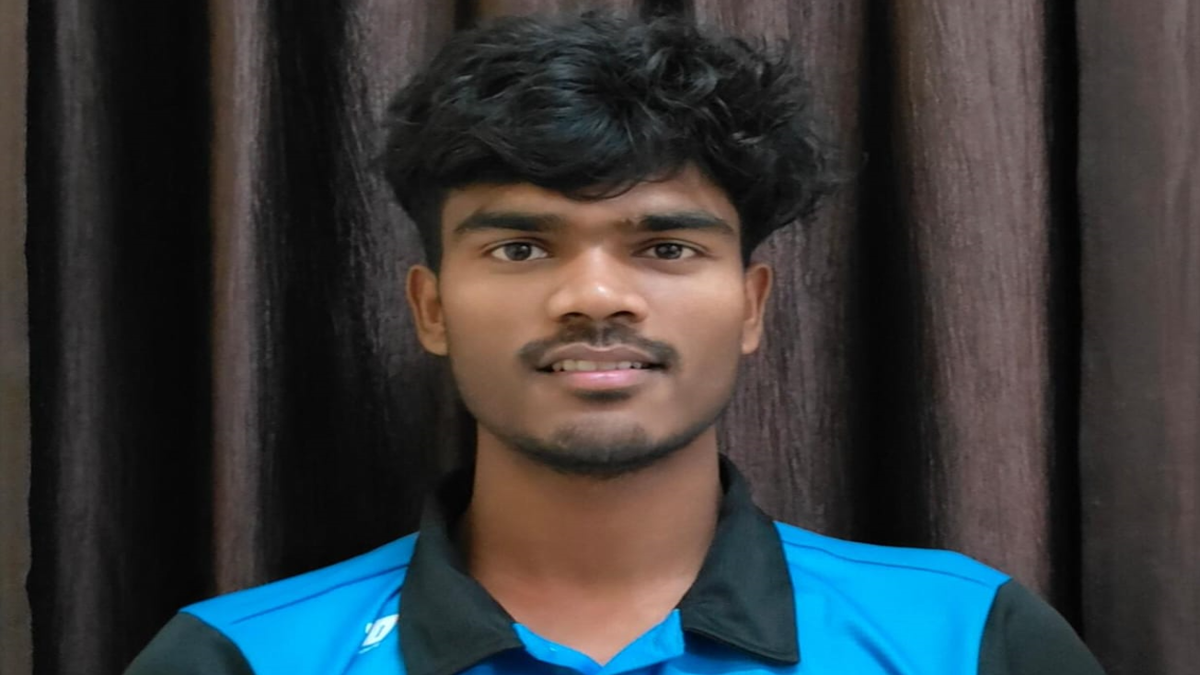 Cyclist Vikas Oraon
