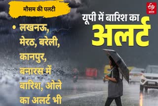 up rain hail alert issued 70 Districts today rains begin kanpur varanasi latest updates.