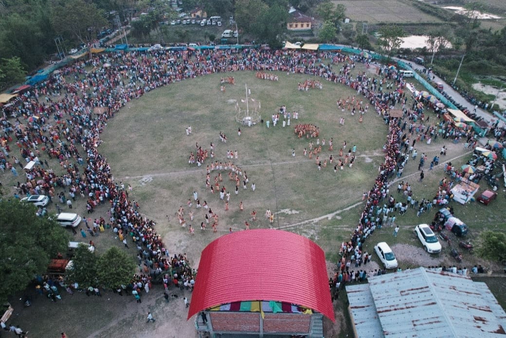 Bihu Dance Competition in Jamugurihat