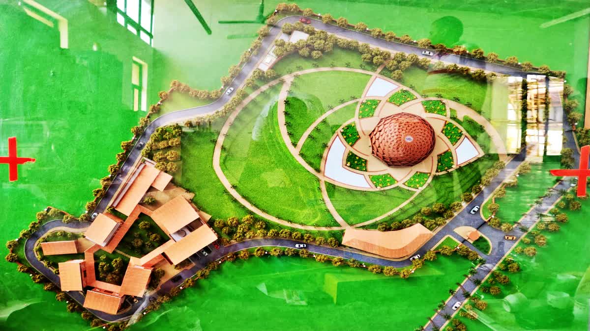 NALANDA BAHAI TEMPLE WORK
