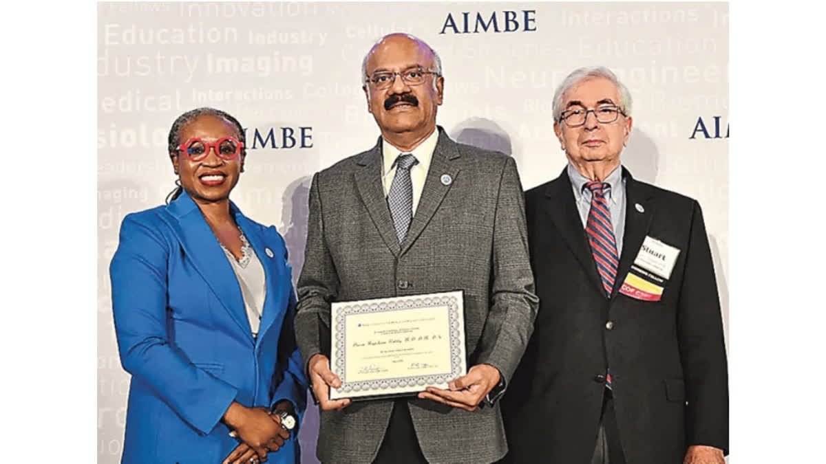 Hyderabad: AIG Hospitals Chairman Dr Reddy Joins AIMBE College Of Fellows Hyderabad: AIG Hospitals Chairman Dr Reddy Joins AIMBE College Of Fellows