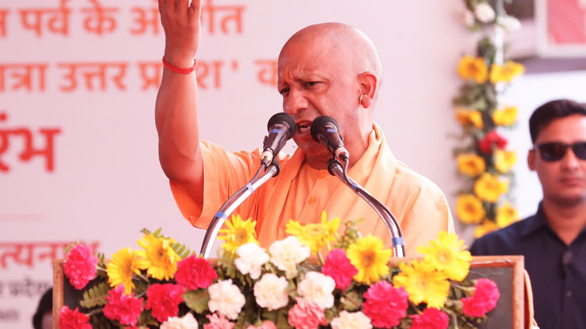 Uttar Pradesh Chief Minister Yogi Adityanath on Sunday inaugurated the Somnath Swabhiman Yatra in Lucknow as part of the Somnath Swabhiman Parv.