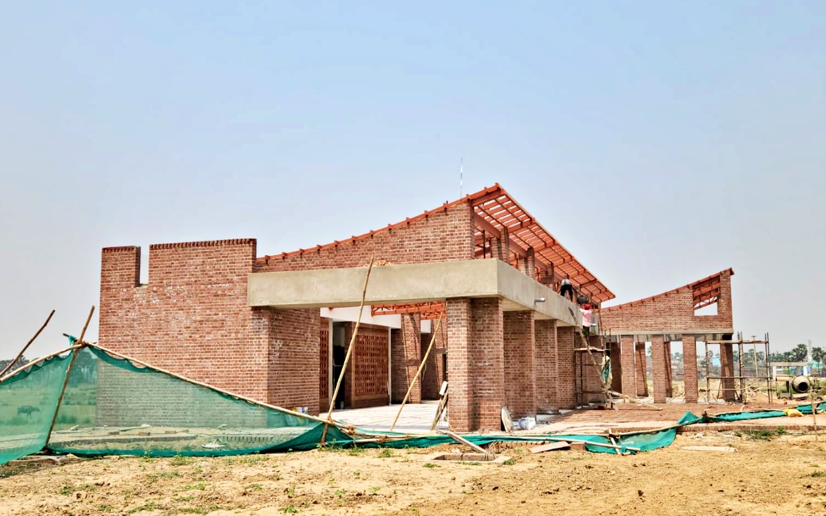 NALANDA BAHAI TEMPLE WORK