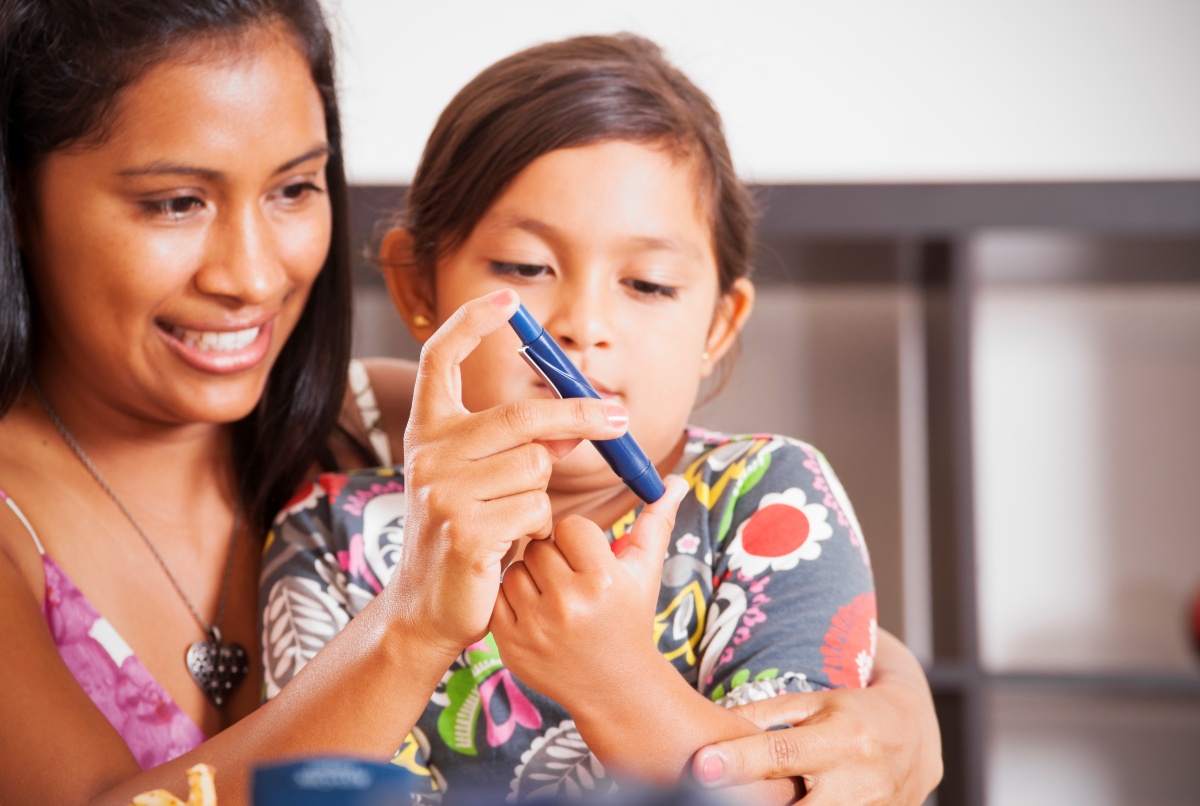 Diabetic children and young adults