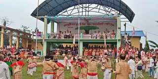 Jamugurihat traditional mukoli bihu more than ten thousand people gather bharali poria bihuwa dal shines