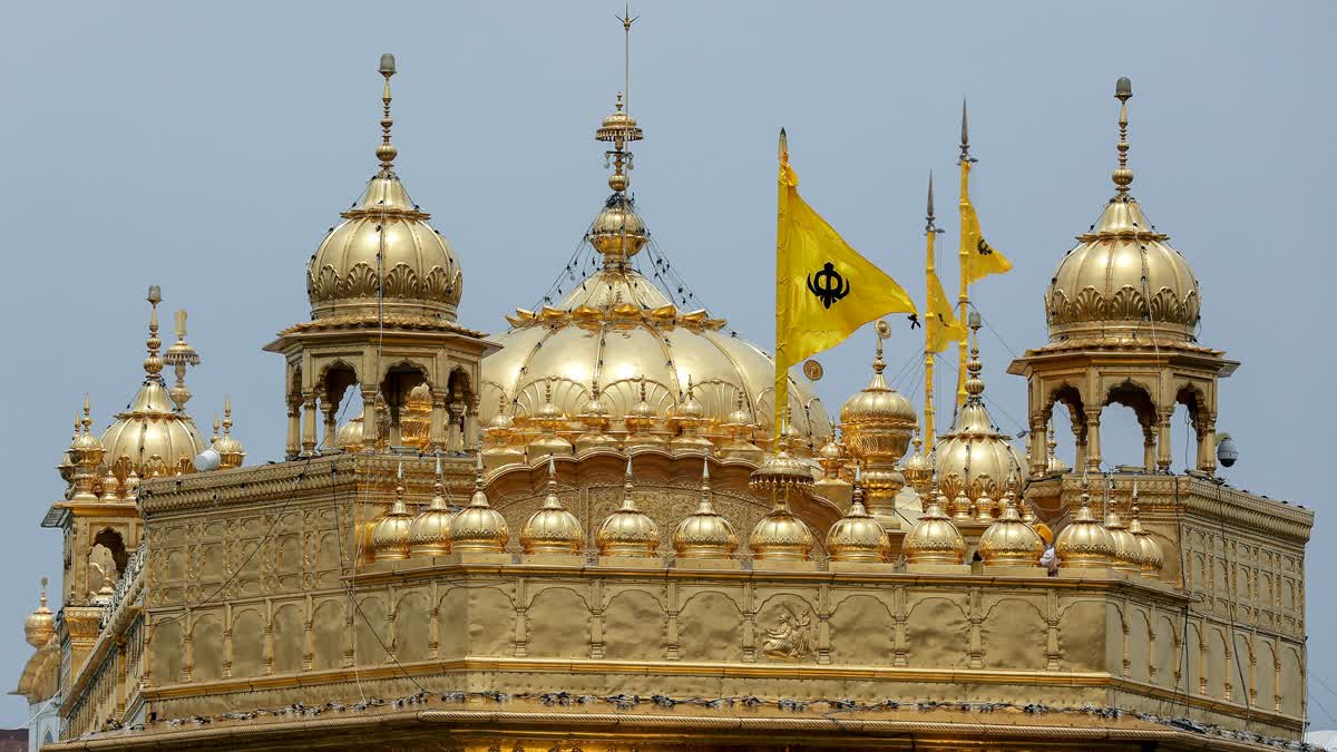 A view of Golden Temple in Amritsar, Punjab