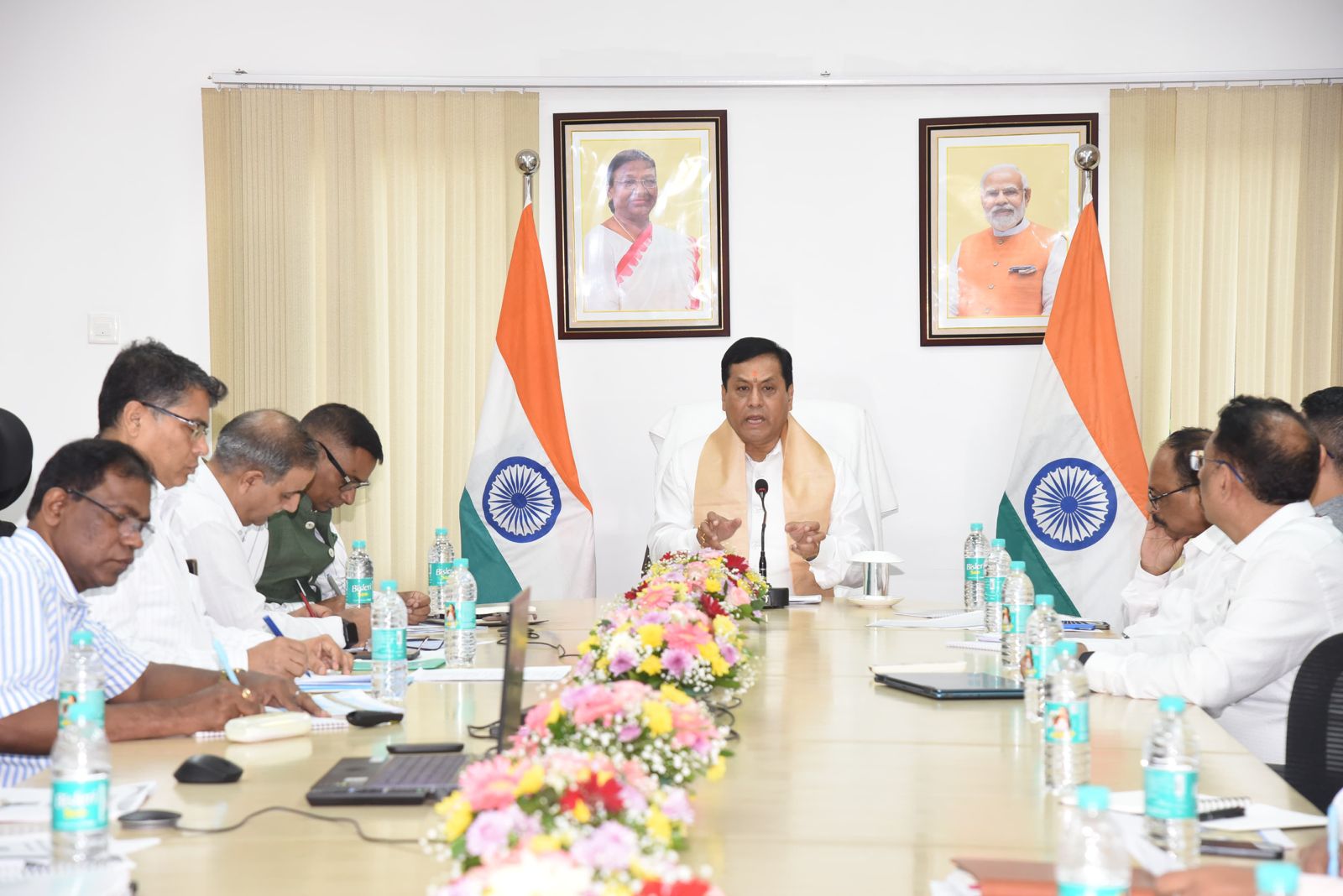 Review of the projects being implemented by the Indian Inland Waterways Authority