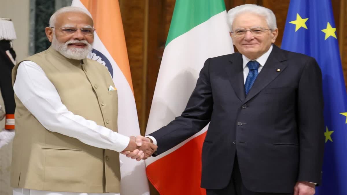 PM Modi meets Italian President
