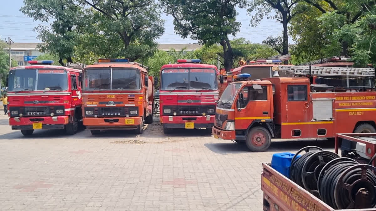 Panchkula Peoples are in grave danger fire noc not issued for Societies