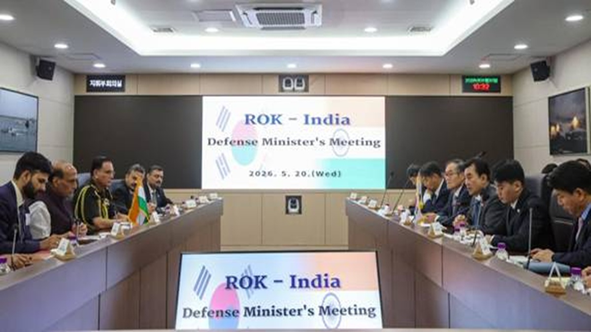India and South Korea on Wednesday resolved to widen defence cooperation into emerging technology and joint production.