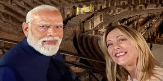 PM MODI PM MELONI MEET