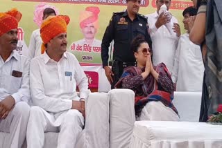 Shruti Chaudhary taunted Congress in Bhiwani