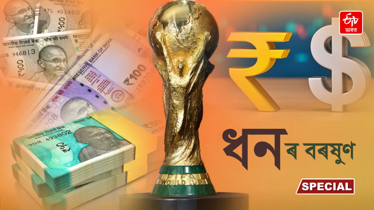 Prize money of FIFA World Cup;