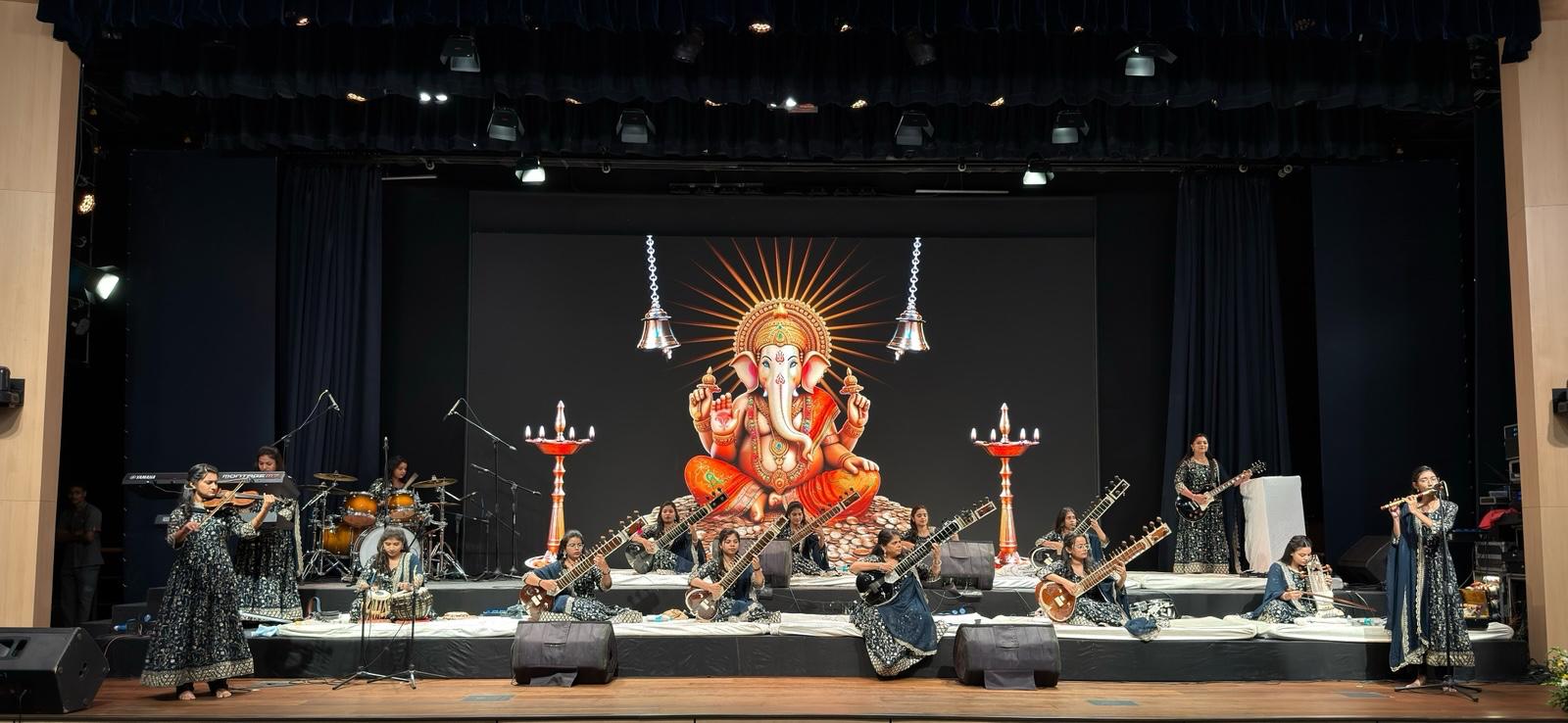 a musical performance by Suranjali
