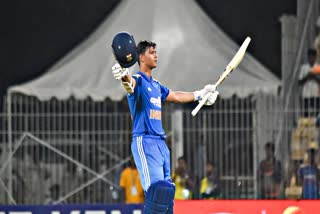 YASHASVI JAISWAL HITS CENTURY