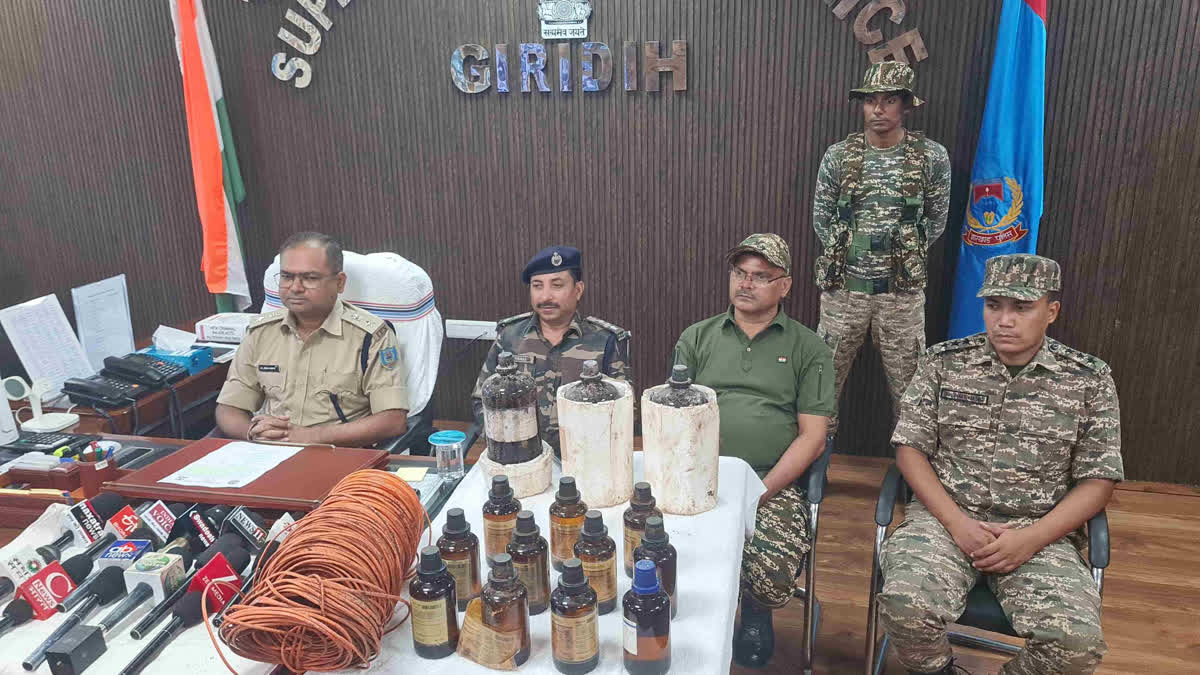 EXPLOSIVES RECOVERED