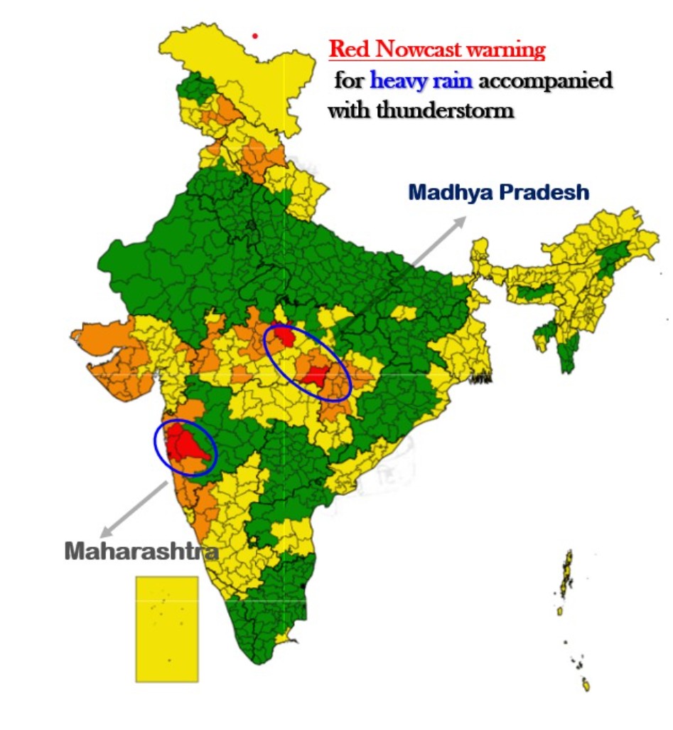 MP RAINFALL PREDICTION TODAY