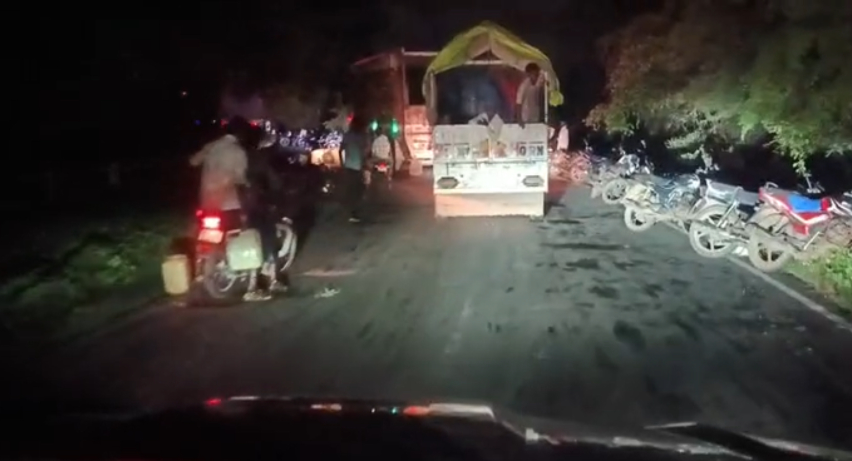 traffic jam for 5 hours