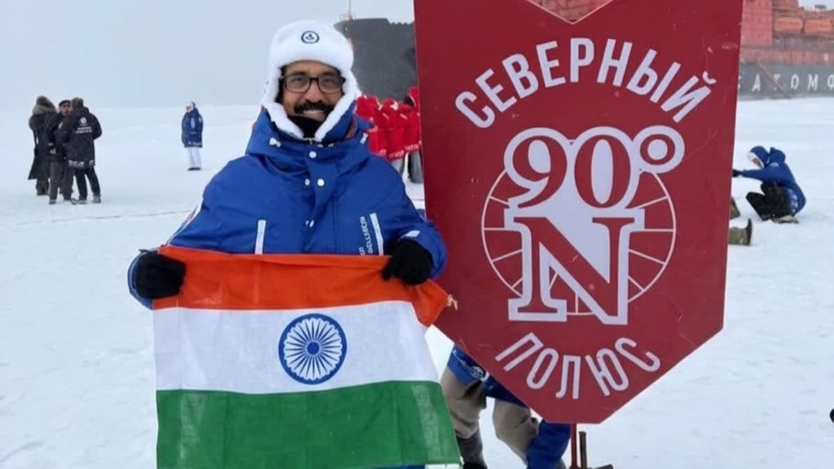 Kerala Scientist's Arctic Mission: S Bijoy Nandan Conquers North Pole, Says 'Journey Was Demanding, Full Of Challenges' Kerala Scientist's Arctic Mission: S Bijoy Nandan Conquers North Pole, Says 'Mission Was Challenging And Demanding'