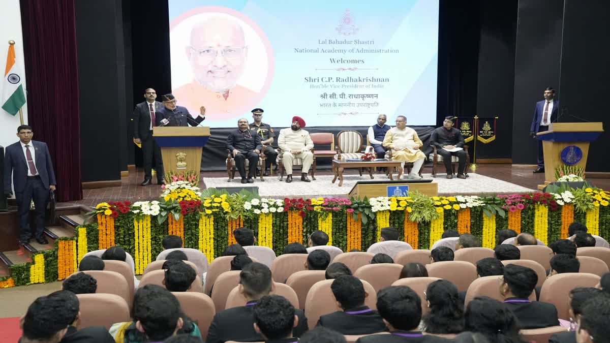 VICE PRESIDENT MUSSOORIE VISIT