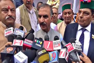CM Sukhvinder Singh Sukhu