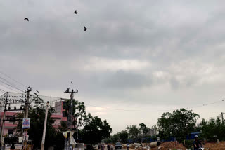Light clouds over Jaipur