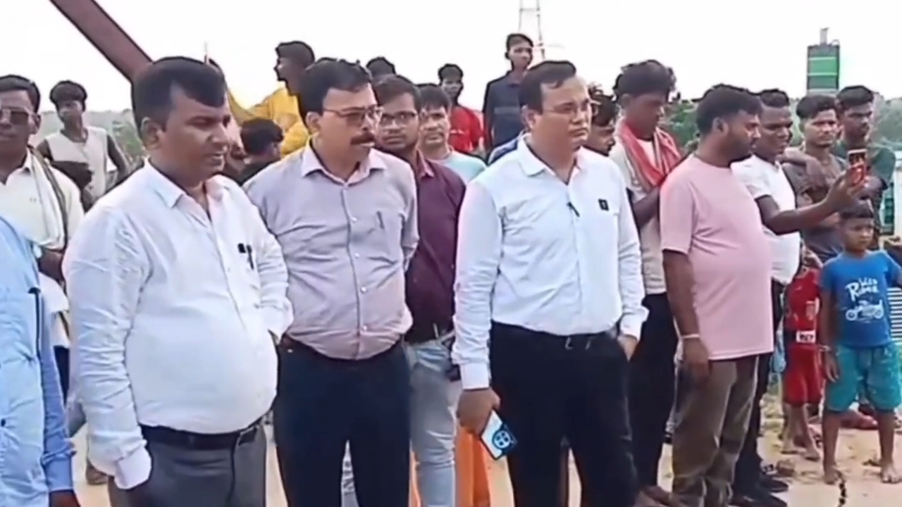 Dhanbad Bejra Bridge pillar sunk