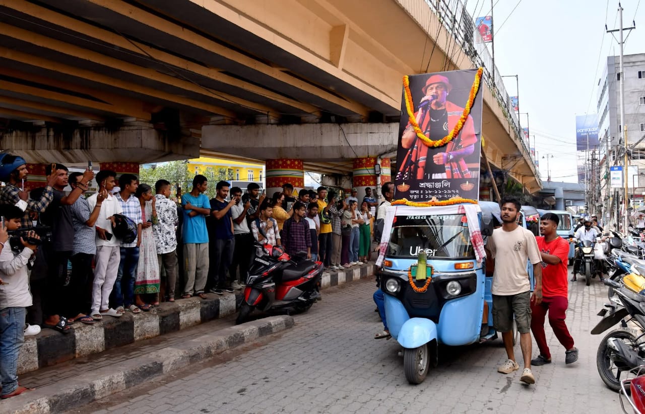 There is only the victory of Zubeen Garg in the sky and air of the state