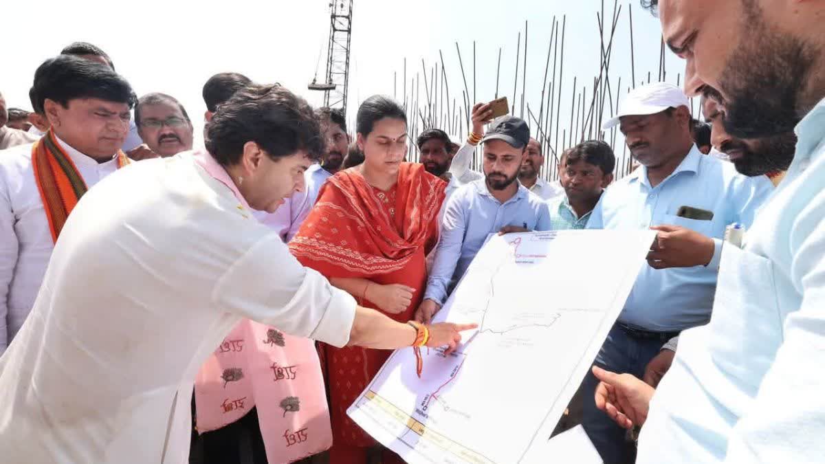 JYOTIRADITYA SCINDIA MORENA VISIT