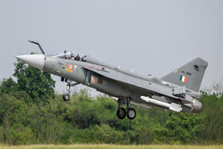 LCA Tejas Mk1A takes off for its maiden flight