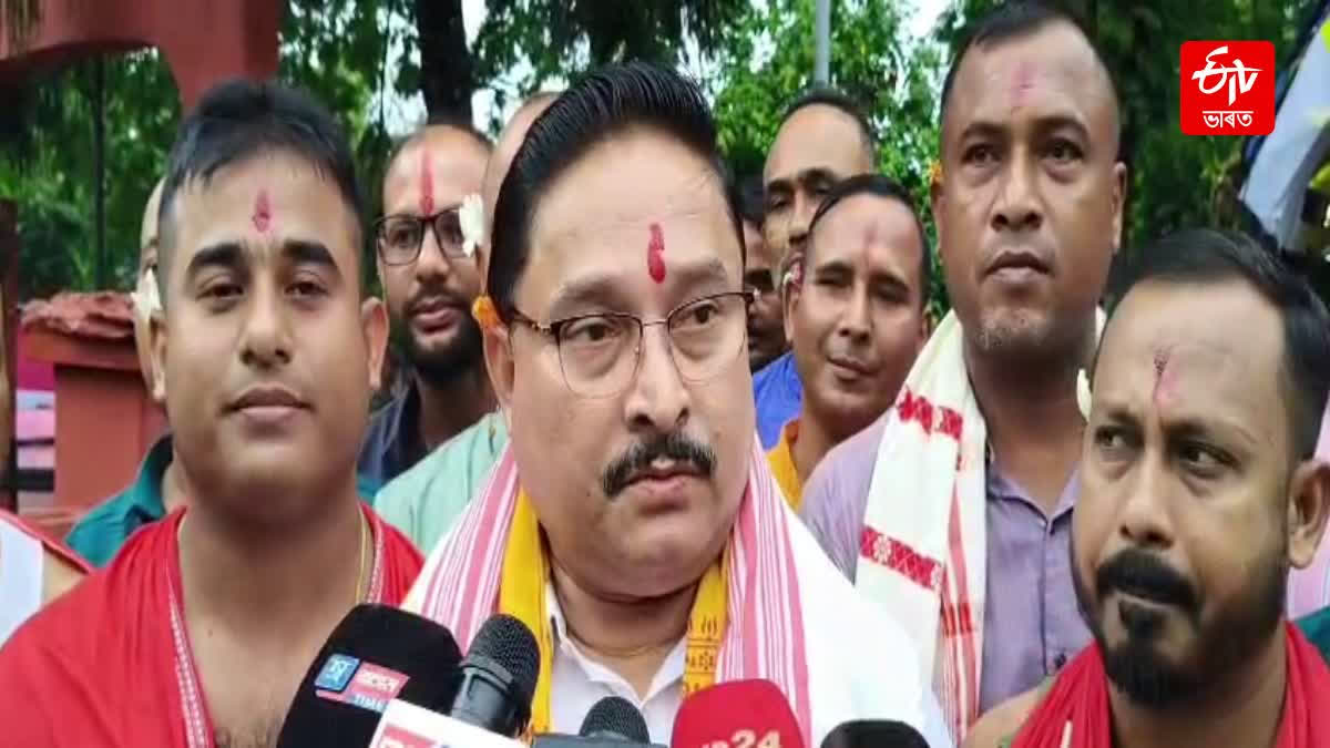 State BJP president Dilip Sailia