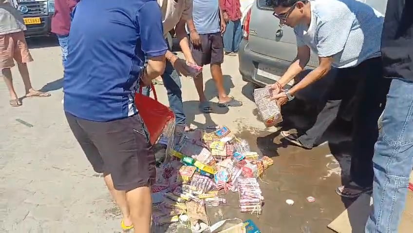 AJYCP taking step against Fire Crackers shop