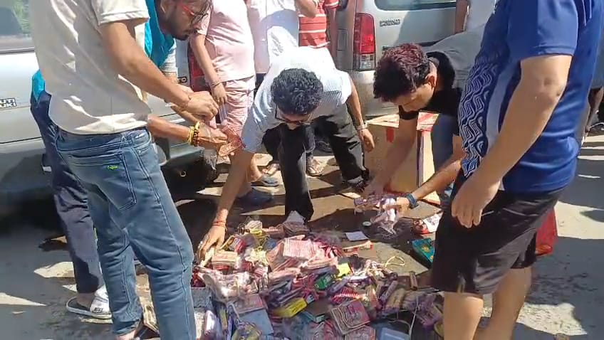 AJYCP taking step against Fire Crackers shop