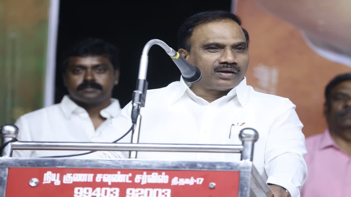 "மோடியும், அமித்ஷாவும் விஷப்பாம்புகள்" - ஆ. ராசா பேச்சு