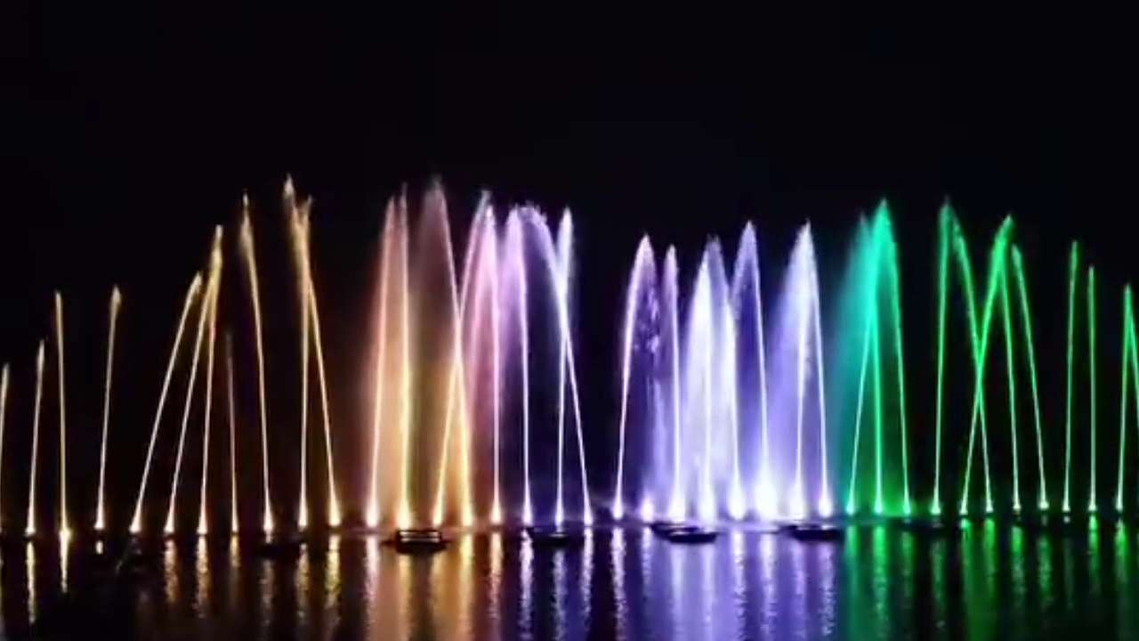 trial-of-musical-fountain-conducted-at-patratu-dam-in-ramgarh