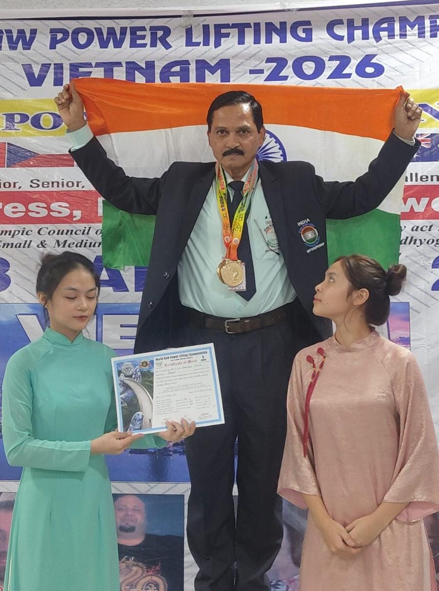 Making Record After Retirement: 70-Year-Old Weightlifters From Chhindwara Win Gold For India In Vietnam